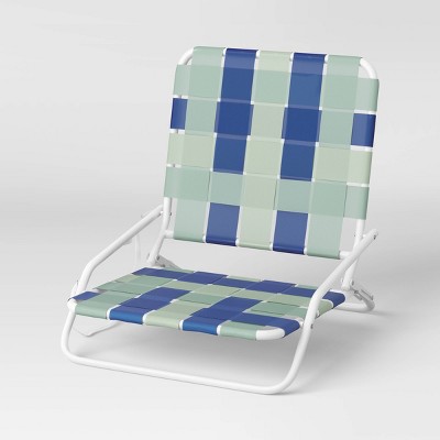 Webstrap Outdoor Portable Beach Sand Chair - Sun Squad™