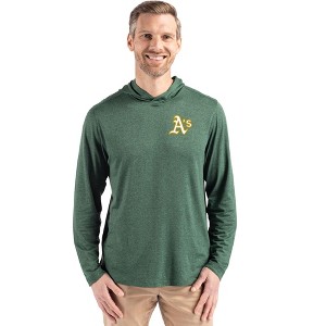 Athletics Cutter & Buck Coastline Epic Comfort Recycled Mens Hooded Shirt - 1 of 1