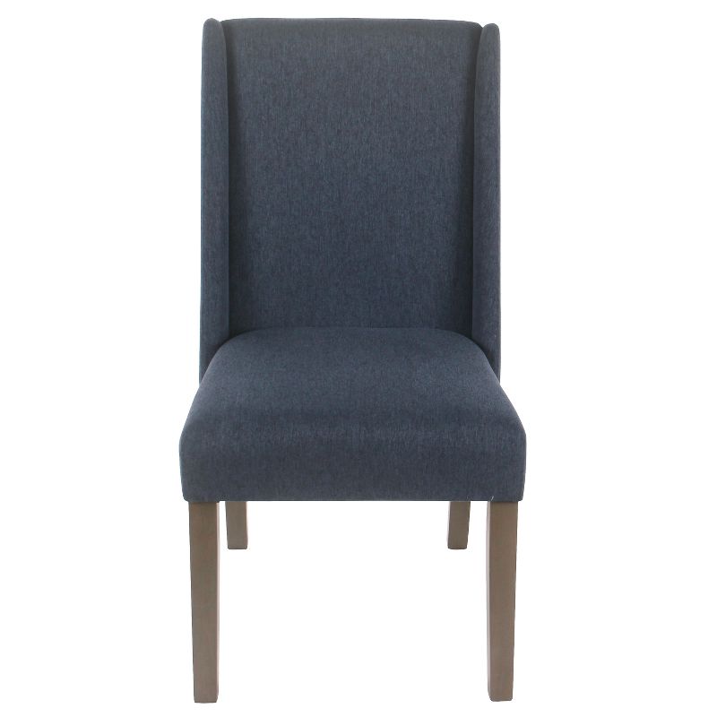 Set of 2 Dinah Modern Dining Chairs Navy - HomePop, 1 of 13