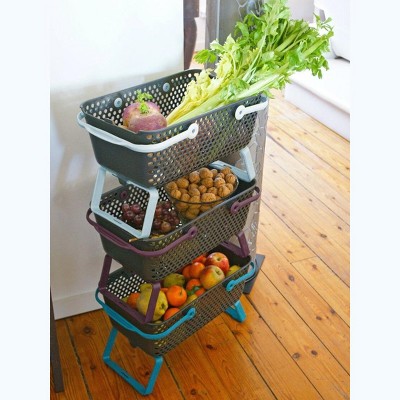 Multipurpose Garden Basket, Mod Hod, For Carrying, Cleaning, and Collecting