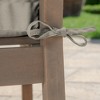 ARDEN earthFIBER Outdoor Wicker Settee Cushion, 41.5 x 18 - 4 of 4