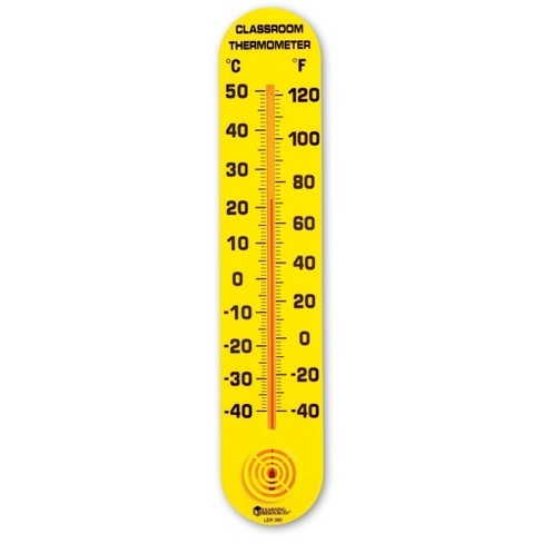 Learning Resources Classroom Thermometer: Plastic Teaching Aid for Kindergarten, Ages 6+ - image 1 of 4