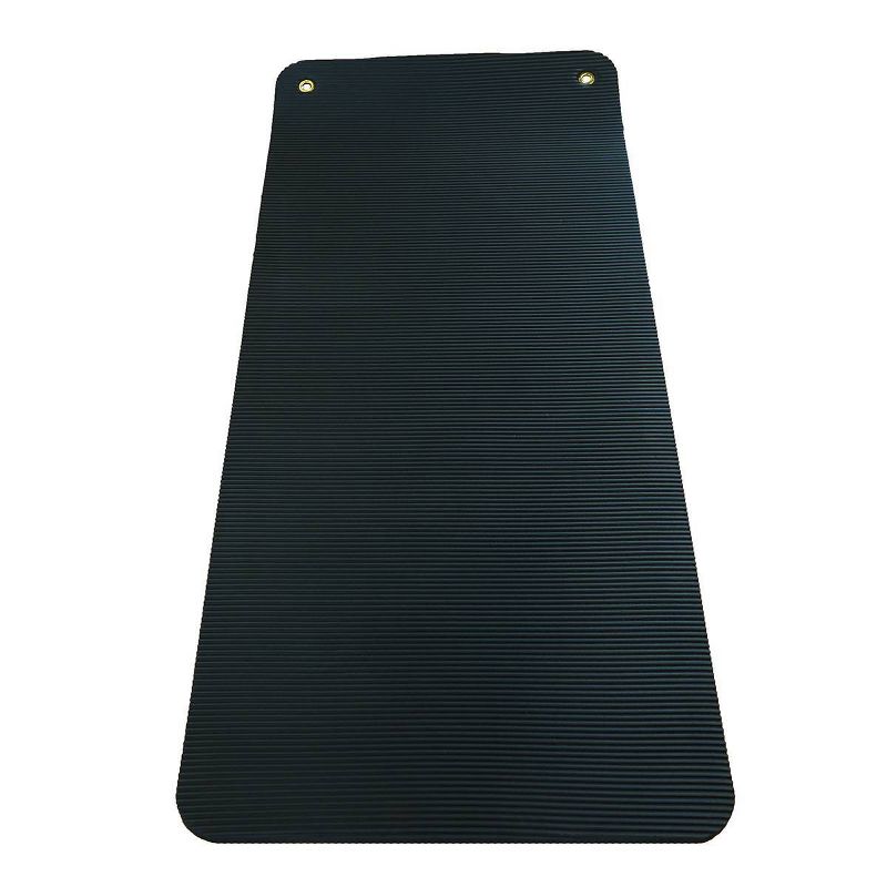 Yoga Direct Premium Hanging TPE Exercise Yoga Mat - Black (0.6mm), 4 of 5