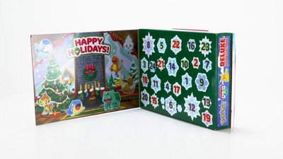 POKÉMON DELUXE HOLIDAY CALENDAR - Features 15 2-Inch Battle Figures with  Special Finish and Nine Diorama Accessories