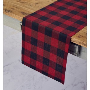Solino Home Linen Buffalo Check Table Runner - 1 of 4