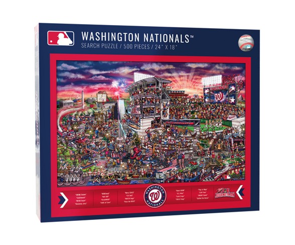 MLB Washington Nationals 500pc Find Joe Journeyman Puzzle