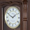Bedford Clock Collection Chestnut Chiming Pendulum Wall Clock - 4 of 4