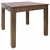 vidaXL Dining Table Mixed Recycled Wood 32.3"x31.5"x29.9" - 2 of 4