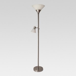 Mother Daughter Floor Lamp Brushed Nickel Lamp Only - Threshold