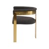 Meridian Furniture,Romeo Boucle Fabric Dining Chair, Set of 2 - 4 of 4