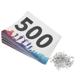 Unique Bargains Tearproof Basketball Running Bib Competitor Numbers - 1 of 4