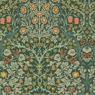 William Morris At Home Blackthorn Deep Green Wallpaper : Target