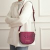 MKF Collection Amalia Crossbody Bag Croc-Embossed Vegan Leather Shoulder Bag Handbag by Mia K - 3 of 4