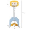 Costway 3-in-1 Kids Basketball Hoop Set Adjustable Sports Activity Center w/Balls - 3 of 4