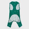 Polar Bear Print Jersey Holiday Matching Family Dog and Cat Pajamas - Wondershop™ Green - 3 of 4