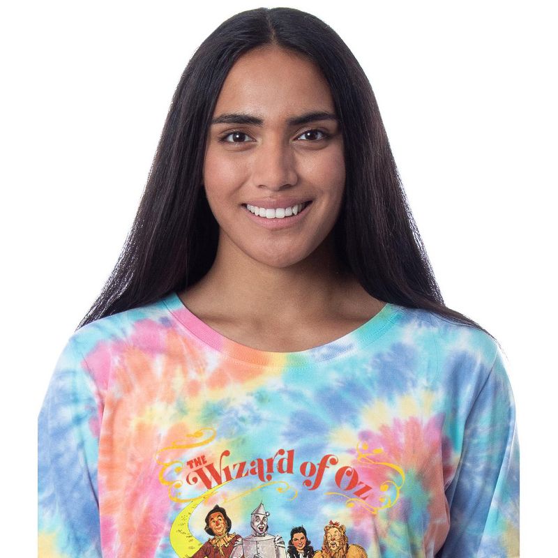 The Wizard of Oz Women's Movie Film Pajama Dorm Sleep Shirt Nightgown Multicolored, 3 of 5