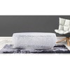 29" Aluminum Oval Coffee Table with Sleek Modern Design and Durable Frame for Living Room - 2 of 4