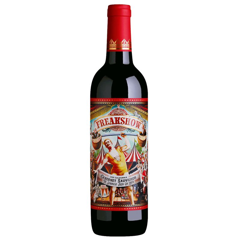 Freakshow Cabernet Sauvignon Red Wine - 750ml Bottle, 1 of 5