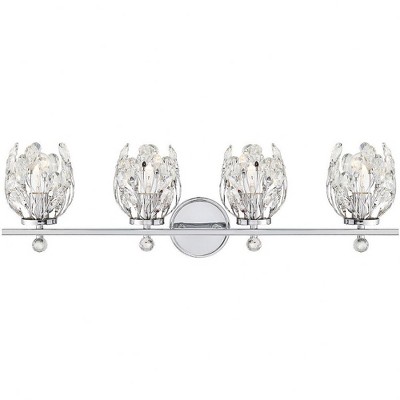 Savoy House Moreno 4 - Light Vanity in  Chrome