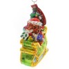Christopher Radko 5.0 Inch Fuzzy Glider Pediatric Cancer Tree Ornaments - 3 of 3