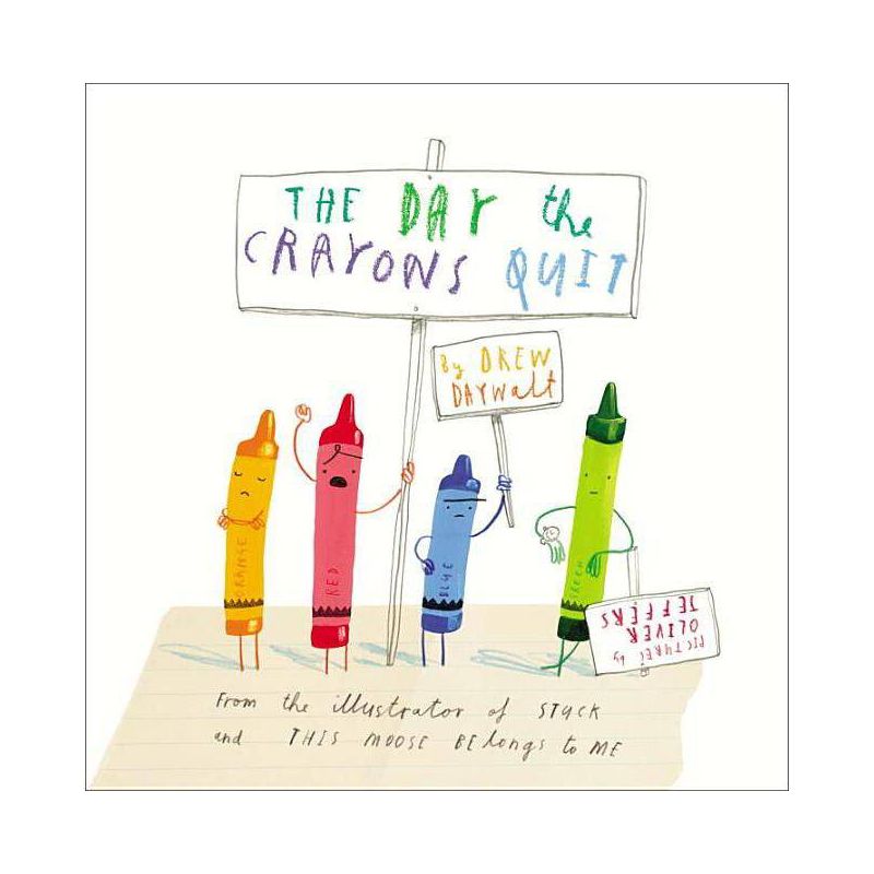 The Day the Crayons Quit (Hardcover) by Drew Daywalt and Oliver Jeffers, 1 of 6