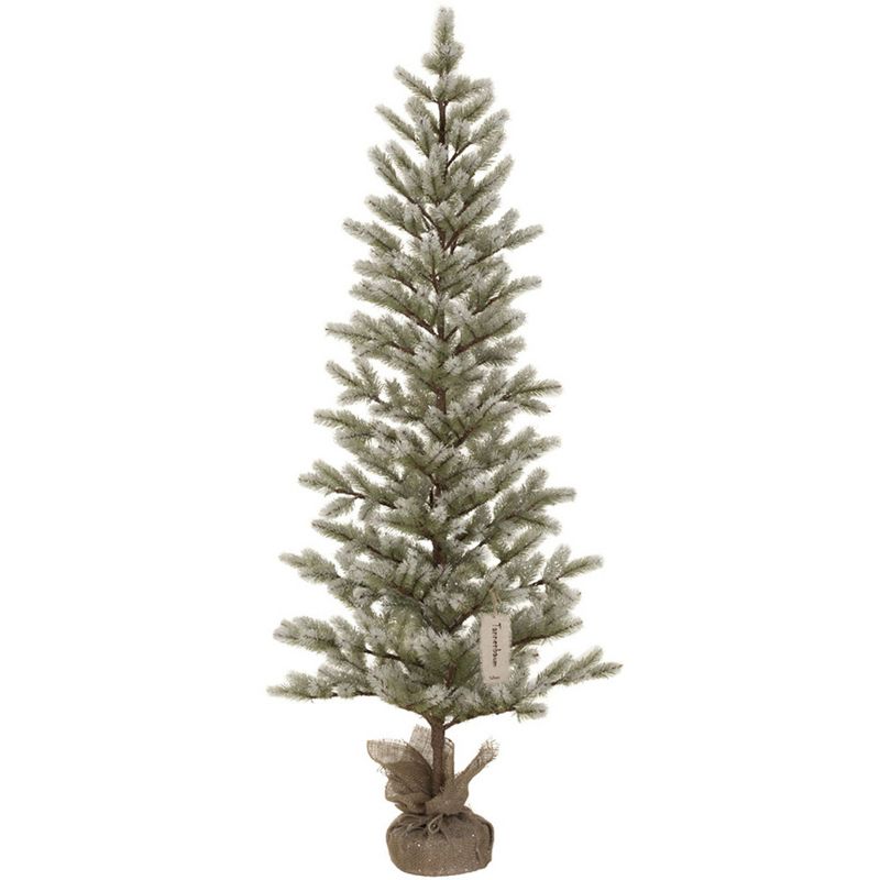 Sullivans Artificial 4'2"H Frosted Pine Tree, 3 of 4