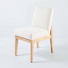 Upholstered Natural Wood Slipper Dining Chair - Hearth & Hand™ with Magnolia - 2 of 4