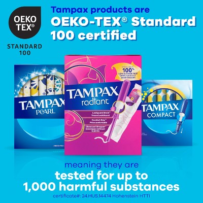 Tampax Regular Light Absorbency Tampons - 77ct