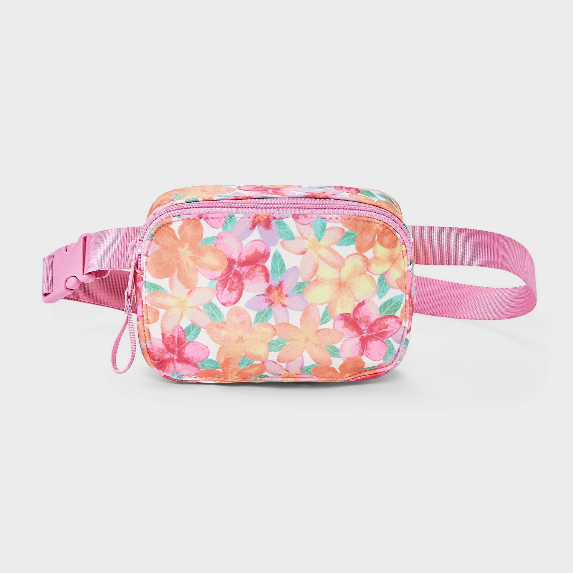Girls' Floral Printed Fanny Pack Crossbody Bag - Cat & Jack™