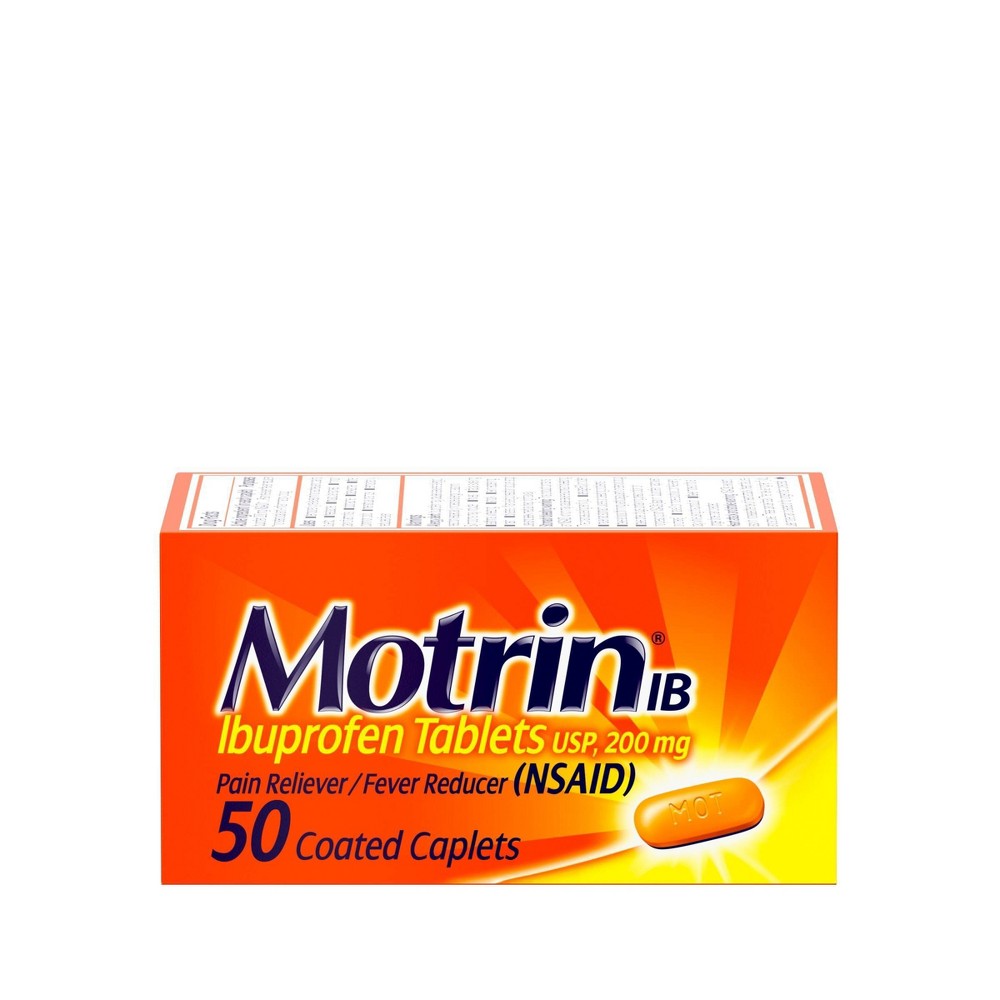 GTIN 300450481023 product image for Motrin IB Pain Reliever & Fever Reducer Caplets - Ibuprofen (NSAID) - 50ct | upcitemdb.com