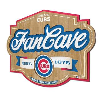 MLB Chicago Cubs Fan Cave Sign