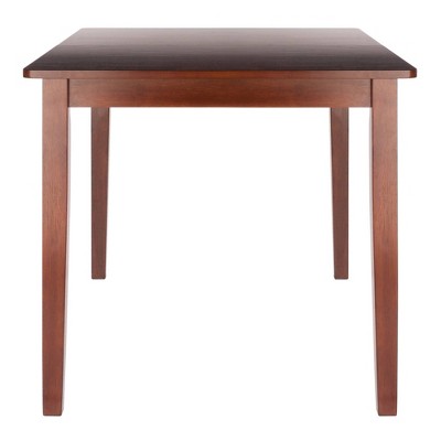 Winsome Transitional Walnut Extendable Dining Table