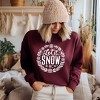 Simply Sage Market Women's Graphic Sweatshirt Let It Snow Wreath - 2 of 4
