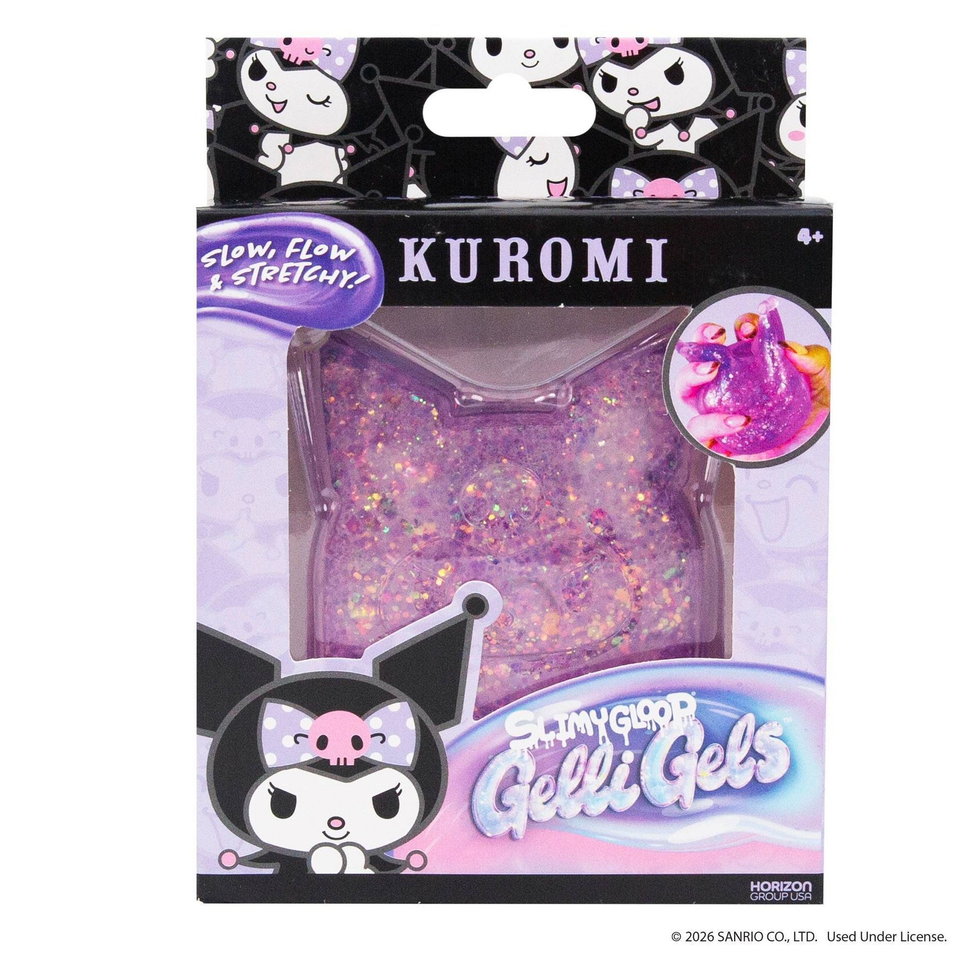 Hello Kitty Kuromi Gelli Gels Slimes and Putties