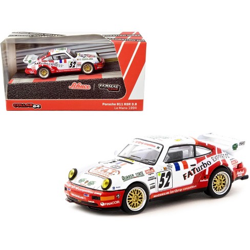 Porsche 911 RSR 3.8 #52 24 Hours of Le Mans (1994) Collab64 Series 1/64  Diecast Model Car by Schuco & Tarmac Works