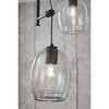 Progress Lighting, Caisson, 3-Light Pendant, Brushed Nickel, Clear Glass Shades Collection: Caisson, 3-Light Pendant, Brushed Nickel, Clear Glass - 2 of 4