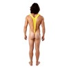 Orion Costumes Borat Mankini Thong Swimsuit (luminous Yellow) Adult Costume - 3 of 4