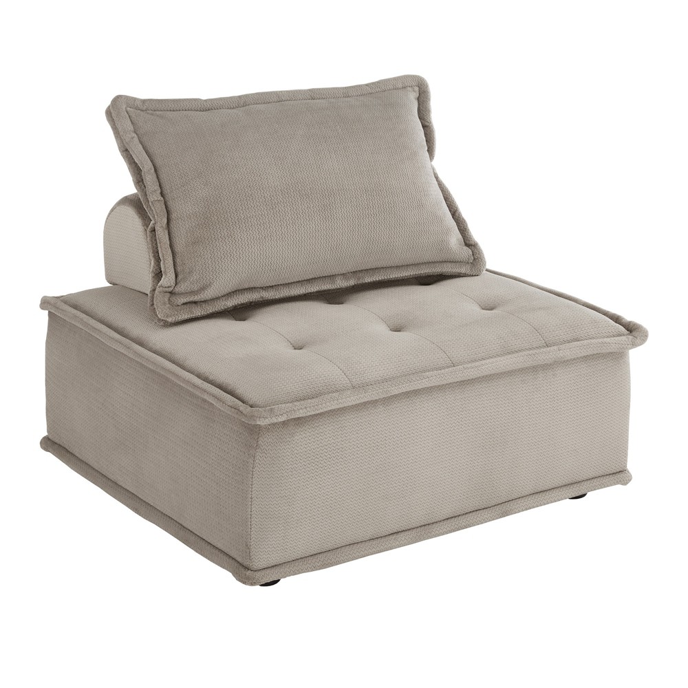 Inspire Q Declan Accent Chair Gray