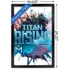Trends International Godzilla x Kong: The New Empire - Titan Rising Framed Wall Poster Prints - 3 of 4