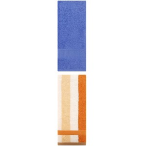 REGALWOVEN Cotton Absorbent Soft Decorative Hand Towels 13" x 30"/13" x 29" 2 Pcs - 1 of 4