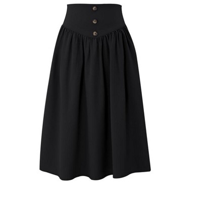 High waisted black skirt target hotsell
