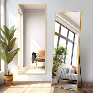 NicBex Large Floor Mirror Freestanding Mirror Modern Mirror Full Length for Living Room Bedroom, Entryway - 1 of 4