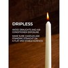 10 inch Taper Candles Set of 4 - Dripless Taper Candles and Unscented Candlesticks - Perfect as Dinner Candles and Household Candles - 3 of 4