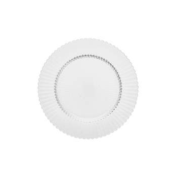 4pk 10.6" Archie Dinner Plates Clear - Fortessa Tableware Solutions