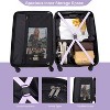 Belatt 3-Piece Luggage Set (20/24/28") - TSA Lock, 360° Spinner Wheels, Nestable Design & Adjustable Pull Rod - 3 of 4