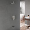 CLIHOME Wall Mounted Trim Kit Shower Faucet Set with Tub Spout with Rough in Valve Tub Shower System - 2 of 4