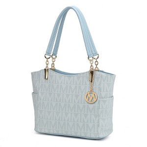 MKF Collection Braylee M Signature Tote Bag Women's Stylish Vegan Leather Handbag with Spacious Design by Mia K - 1 of 4