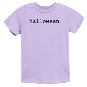 Halloween Typewriter - Youth Short Sleeve Graphic T-Shirt and Toddler Short Sleeve Graphic T-Shirt - 1 of 4