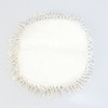 Parkland Collection,Transitional Solid White Round 18" X 18" Pillow - 2 of 4