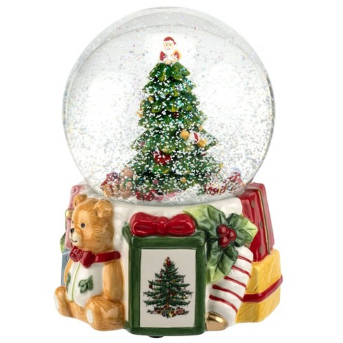 Spode Christmas Tree 6.5" Musical 250th Anniversary Snow Globe (Deck The Halls), 6.5 Inch - image 1 of 4